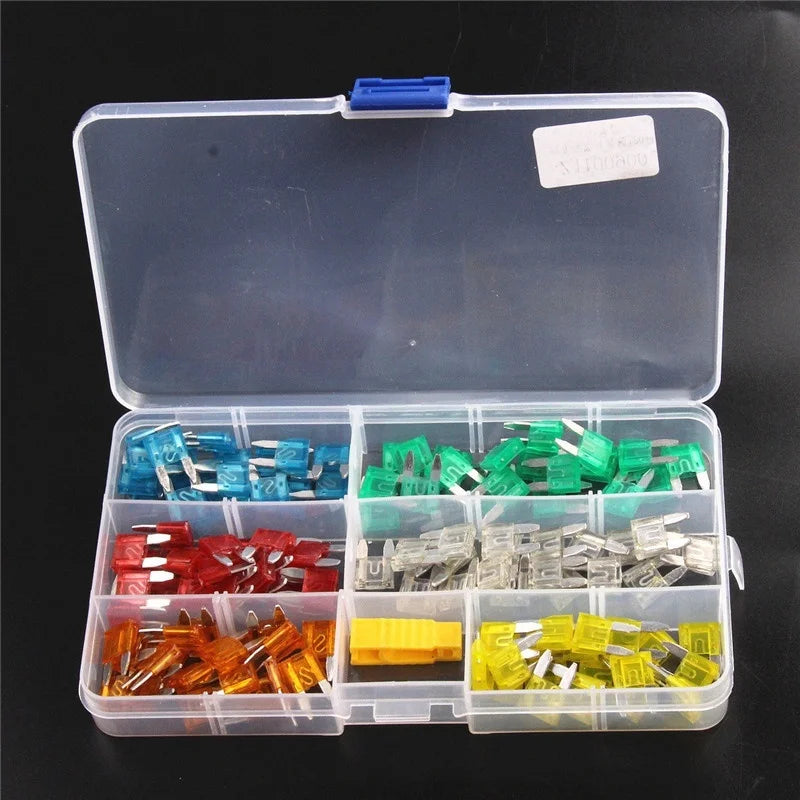 Fuse in various specifications, 120PCS to 306PCS are packaged