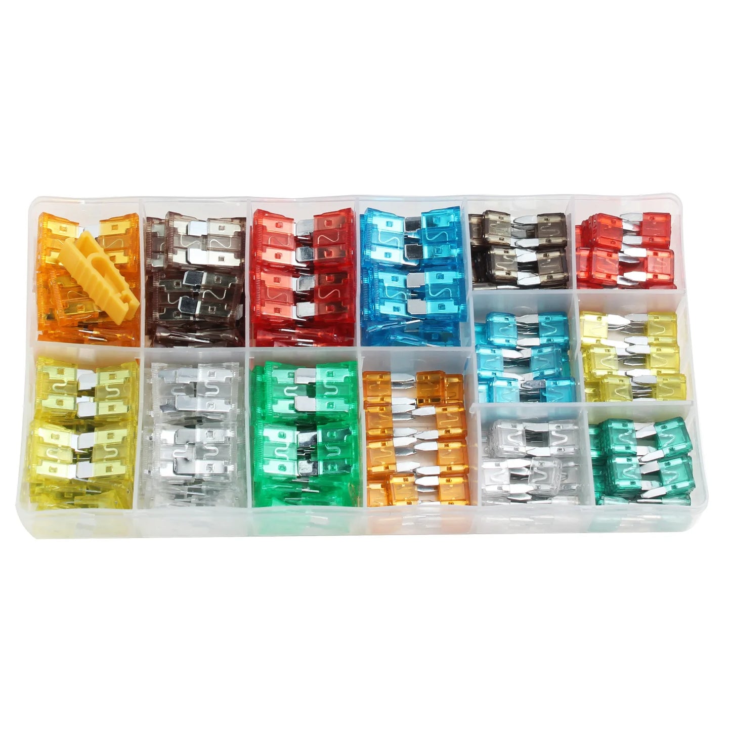 Fuse in various specifications, 120PCS to 306PCS are packaged