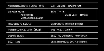 Underground Metal Detector For Treasure Hunting