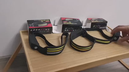 Rechargeable LED Sensor Headlamp - Waterproof Headlight