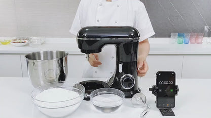 6.5-Quart 3-in-1 Kitchen Stand Mixer | 660W Multi-Functional 10-Speed Food Mixer