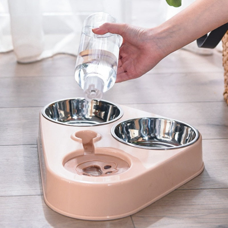 Dog & Cat Automatic Drinking Bowl Feeder