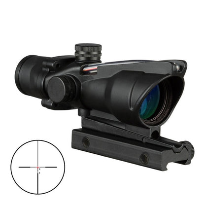 4X32 Hunting Scope Real Fiber Optics  Illuminated Etched Reticle Tactical Optical Sight