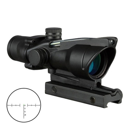 4X32 Hunting Scope Real Fiber Optics  Illuminated Etched Reticle Tactical Optical Sight